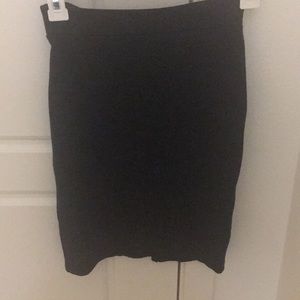 Charlotte Russe Charcoal Grey Pencil Skirt XS